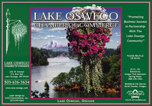 Lake Oswego Chamber of Commerce water label
